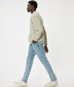 Resim Standart Bel Düz Paça Straight Fit Kot Pantolon - Mark Jeans 