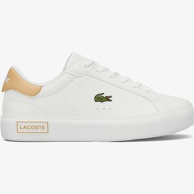 Resim Lacoste POWERCOURT Bebek Beyaz Sneaker 