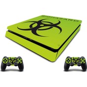 Resim PS4 Slim Biohazard Sticker Seti 