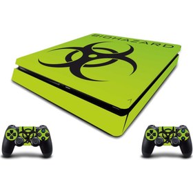 Resim PS4 Slim Biohazard Sticker Seti 