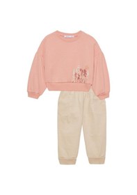 Resim Xo Kids Kız Çocuk Pantolon 9ay-4 Yaş 57609 Krem 