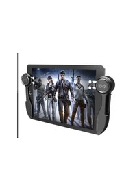Resim Tablet İçin 6 Parmak Tetik Aparatı Oyun Aparatı Joystick For İpad Huawei Samsung Tüm Tabletler İçin Tam Uyumlu 