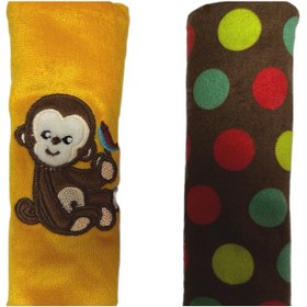 Resim Sozzy Toys emniyet kemeri boyun koruyucu-MAYMUN-welsoft kumaş 