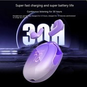 Resim Treasures Bluetooth Kulaklık Buzul Mavisi T9 Tws Hifi Spor Oyun Kulaklıkları Xiaomi Android Ios Mic 