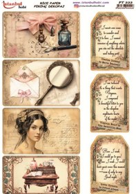 Resim Pirinç Dekopaj Kağıdı 30x42cm Pt-222 