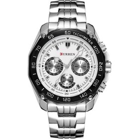 Resim Sones Bınbond S033 Delikli Mekanik 30m Su Geçirmez Işıklı Kuvars Saat, Renk: Mavi Çelik-mavi 