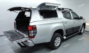 Resim Mitsubishi L 200 için Panelvan Yan Camları Açılır Kabin 