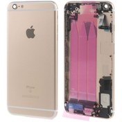 Resim iPhone 6S Plus Uyumlu Dolu Kasa + Tamir Montaj Seti Hediye 