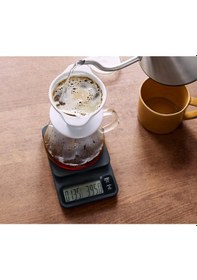 Resim Tchibo Zamanlayıcılı Kahve Terazisi Siyah 