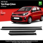 Resim S-dizayn Kia Picanto Abs Plastik Yan Kapı Çıtası 2020 Üzeri A+ Kalite 