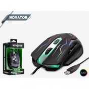 Resim HADRON Novator N102/50 Oyun Mouse Ledli Max 2000 Dpı 
