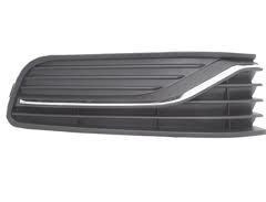 Resim Volkswagen Polo Ön Tampon Sağ Sis Far Izgarası Nikeleajlı İthal Marka 6C0854662C 