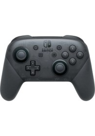 Resim Nintendo Switch Pro Controller Orijinal Distribütör Ürünü Siyah Renkli Gamepad Özellikleriyle 