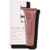 Resim HOLA Lip Gloss | Dudak Parlatıcısı | Kalıcı, Yüksek Pigmentli | Peptide-boost | Ice Americano 