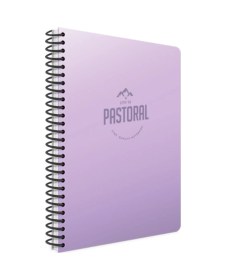 Resim Pastoral Spiralli Pp Kapak 17x24 72 Yaprak Çizgili Defter 