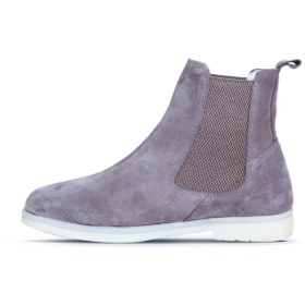 Resim Bueno Shoes Vizon Süet Kadın Düz Bot 01wt3300 