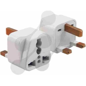 Resim Uptech A-Wp7 Beyaz 1 Ingiliz Universal Fiş Çevirici 