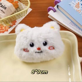 Resim OIMG Yaratıcı Sevimli Anahtarlık Karikatür Peluş Bebek Kolye Çok Yönlü Anahtarlık Kolye Çanta Bebek Çekicilik (Yurt Dışından) 