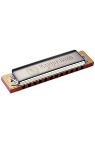Resim Hype Store Hohner Harmonica Harmonica, Paslanmaz çelik (364-D) 
