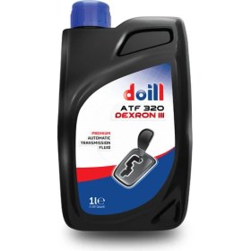 Resim Doill ATF 320 DEXRON III-3 1 Litre Yarı Sentetik Otomatik Şanzıman Yağı (Üretim Yılı: 2025) 