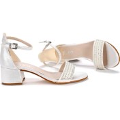 Resim Kiko Kids Kiko 761 Vakko Günlük Kız Çocuk 3 cm Topuk Sandalet Ayakkabı 