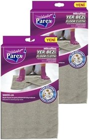 Resim Mikrofiber Yer Bezi 50 x 55 cm İkili Set 