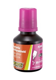 Resim Fosforlu Kalem Mürekkebi Pembe 30 Ml Br-9125 Pembe 