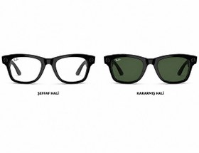 Resim Ray-Ban Meta Wayfarer Gen2 RW4012 S50-S Şeffaf Yeşil Renk Geçişli Parlak Çerçeveli Akıllı Gözlük 