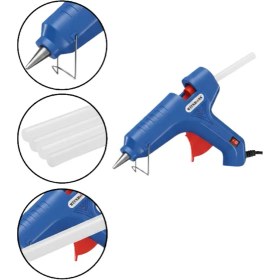 Resim Zero Land Lvsqvr 11 mm Silikon Uyumlu 80 W Güçlü Silikon Tabancası 5 Adet Silikon Hediyeli 