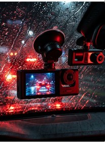 Resim Bloom Picks 1080p Full Hd Dual Lens Araç İçi Kamera - 170 Geniş Açı Gece Görüşlü Yol Kayıt Cihazı 