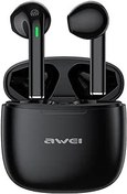 Resim AWEI T26 Pro Kulaklık Kablosuz Bluetooth, Bluetooth 5.3 Gürültü Önleyici Kulaklıklar Gerçek Kablosuz IPX6 Su Geçirmez Stereo Kulak İçi Kulaklık, Dahili Mikrofonlu (Siyah) 