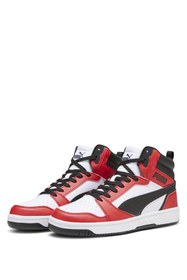 Resim Puma Rebound v6 Beyaz Erkek High Sneaker | Orijinal 