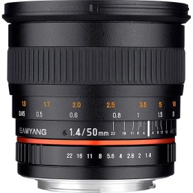 Resim Samyang 50 mm F/1.4 As If Umc Full Frame Lens 
