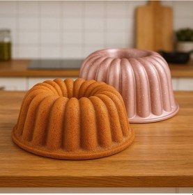 Resim Kitchen Nirvana Kalın Dilimli Kek Kalıbı - Pembe - 24 Cm Çok Renkli 