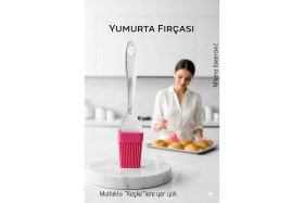 Resim Creatividad Solutions Silikon Yumurta ve Yağlama Fırçası- Isıya Dayanıklı Kompakt Mutfak Yardımcısı 722587 