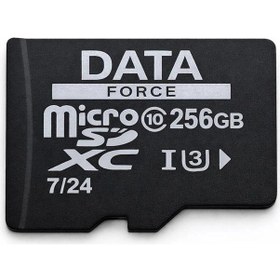Resim Dataforce 256gb U3 Hafıza Kartı 7/24 