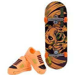 Resim Hot Wheels Skate Neon Temalı Parmak Kaykay ve Ayakkabı Paketi Shriek Shredder 