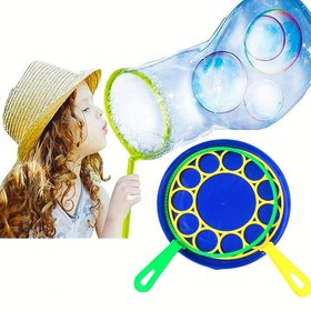 Resim 1 set Sabun Kabarcık Makinesi Kabarcık Üfleme Plakası Çocuklar İçin Hediye Büyük Tabak Kabarcık Seti Üfleyici Yapıcı Kabarcık Açık Hava Oyuncakları kabarcık suyu dahil değildir 
