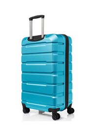 Resim Oleets Unisex 4 Tekerli Kilitli Büyük Boy Valiz Bavul Turkuaz 