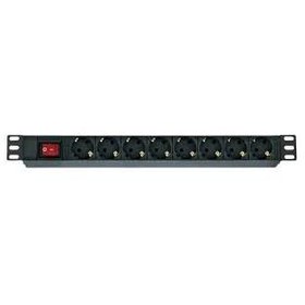 Resim Lande LN-PRZ-ONF-1U8P-SC 8xDIN49440 Soketli Schuko Grup Priz 