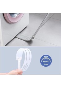 Resim Plus Portatif Toz Temizleyici Toz Giderme Ev Temizlik Aracı Yatak Mobilya Altı Toz Fırçası Paspas 