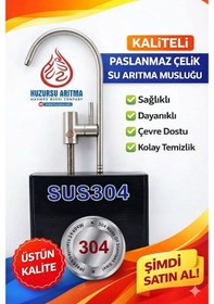 Resim Su Arıtma Musluğu Paslanmaz Çelik 1 
