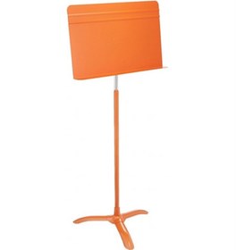Resim Manhasset 48-ORG Vidasız Profesyonel Nota Sehpası (Turuncu) | Tek Elle Yükseklik Ayarı Sağlayan Vidasız Mekanizma Sahneye Renk Katan Turuncu Tasarım 