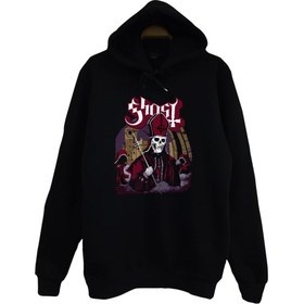 Resim Stonedfame Ghost Baskılı Çocuk Sweatshirt 