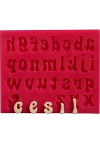 Resim Silikon Kalıp Alfabe Küçük Harf Değişken 