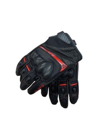 Resim Nukrotech Mercury Eldiven Deri Siyah Kırmızı 