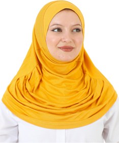 Resim Modish Group Hazır Giyim Türban Yumuşak Başörtü Şal - Sarı 