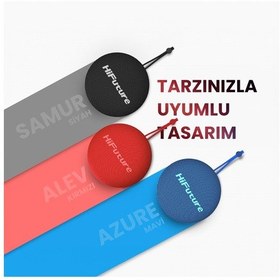 Resim HiFuture Altus Bluetooth 5.3 IPX4 Su Geçirmez 10W Çift Modlu TWS Taşınabilir Bluetooth Hoparlör Kırmızı 