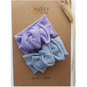 Resim KUZEY STORE 2li Ribana Bebek Bandana 