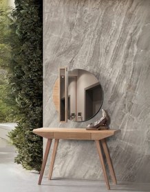 Resim Poli Meşe Modern Dresuar 